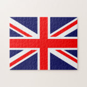 Britische Flagge Puzzle (Horizontal)