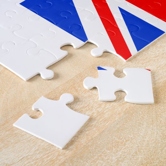 Britische Flagge Puzzle (Seite)