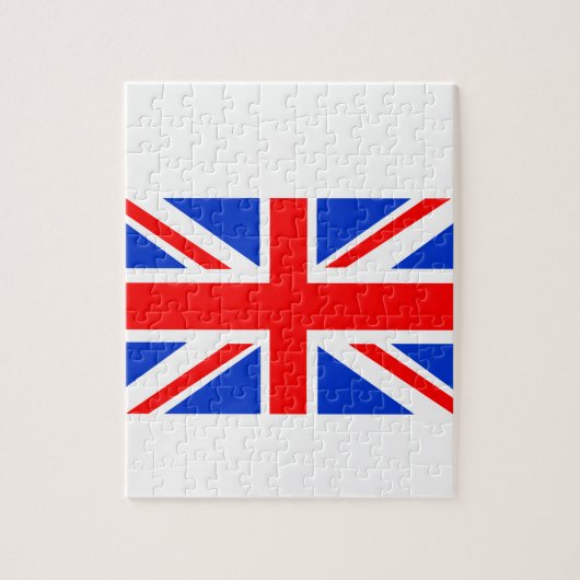 Britische Flagge Puzzle (Vertikal)