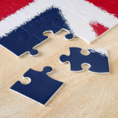 Britische Flagge Puzzle (Seite)