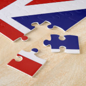Britische Flagge Puzzle (Seite)