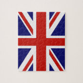 Britische Flagge Puzzle (Vertikal)