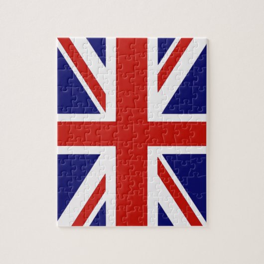 Britische Flagge Puzzle (Vertikal)
