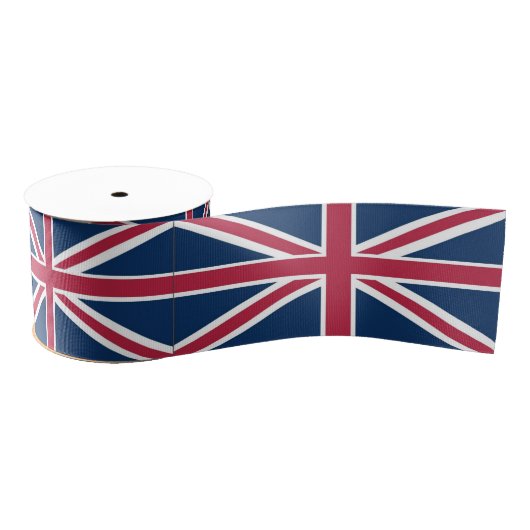 Britische Flagge Ripsband (Spule)