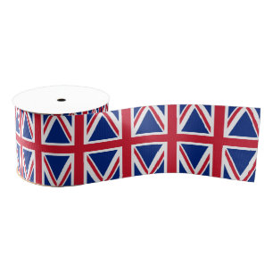 Britische Flagge Ripsband