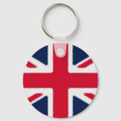 Britische Flagge Schlüsselanhänger (Vorderseite)