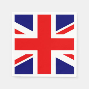 Britische Flagge Serviette