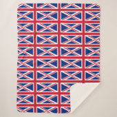 Britische Flagge Sherpadecke (Vorderseite)