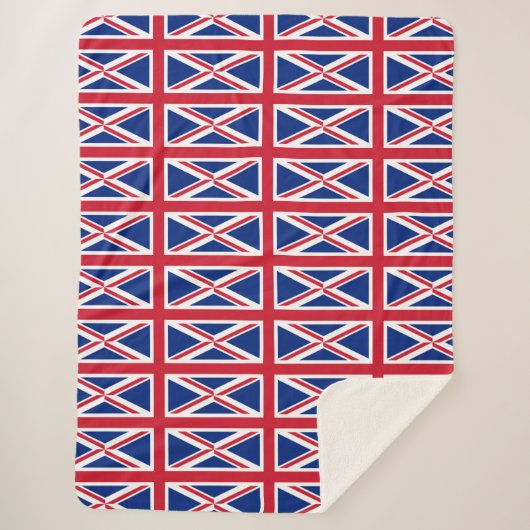 Britische Flagge Sherpadecke (Vorderseite)