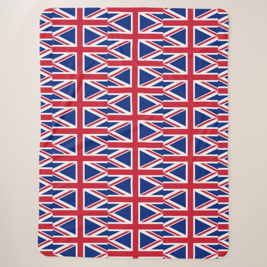 Britische Flagge Sherpadecke (Vorderseite)