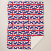Britische Flagge Sherpadecke (Vorderseite)