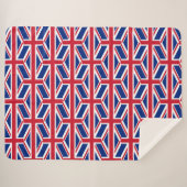 Britische Flagge Sherpadecke (Vorderseite (Horizontal))
