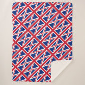 Britische Flagge Sherpadecke (Vorderseite)