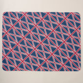 Britische Flagge Sherpadecke (Vorderseite (Horizontal))