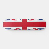 Britische Flagge Skateboard (Horizontal)