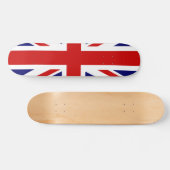 Britische Flagge Skateboard (Horizontal)