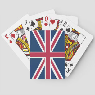 Britische Flagge Spielkarten