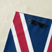 Britische Flagge Strandtuch (Beispiel)