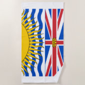 Britische Flagge Strandtuch (Vorderseite)
