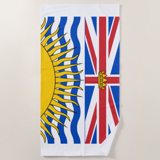 Britische Flagge Strandtuch (Vorderseite)