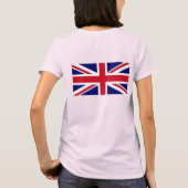 Britische Flagge T-Shirt (Rückseite)
