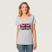 Britische Flagge T-Shirt (Vorderseite Vollansicht)