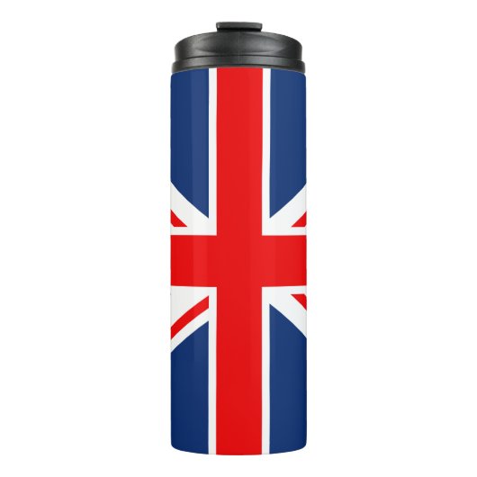 Britische Flagge Thermal Tumbler Thermosbecher (Vorderseite)