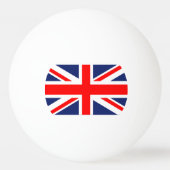 Britische Flagge Tischtennisball (Vorderseite)