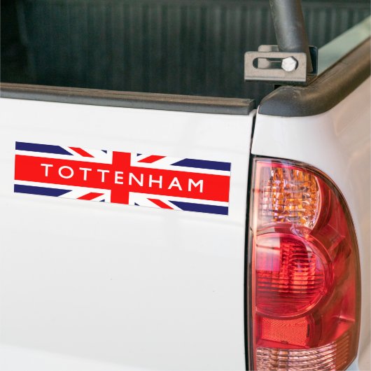 Britische Flagge Tottenham Autoaufkleber (Auf Lkw)