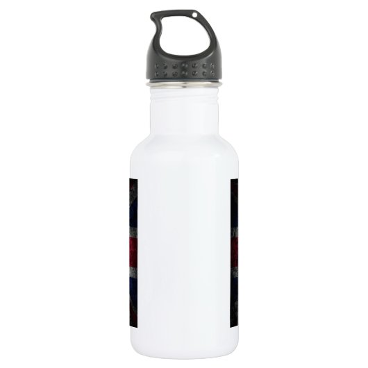 Britische Flagge Trinkflasche (Rückseite)