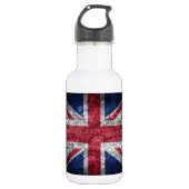 Britische Flagge Trinkflasche (Vorderseite)