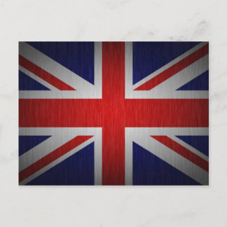 Britische Flagge Union Jack Postkarte