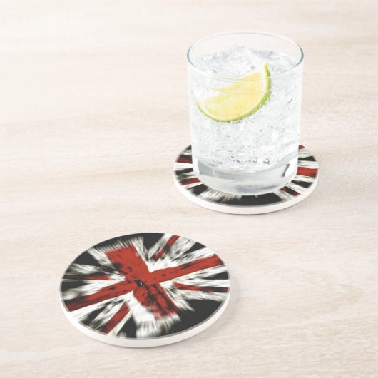 Britische Flagge Untersetzer (Seite)