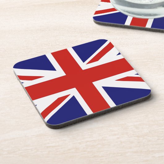Britische Flagge Untersetzer (Linke Seite)