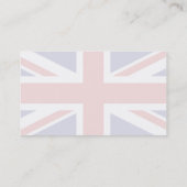 Britische Flagge Visitenkarte (Rückseite)