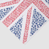 Britische Flagge Wasserfarben Sommerfrucht-Union J Seidenpapier (Ausschnitt)