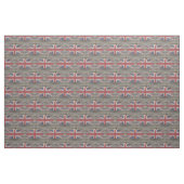 Britische Flaggen-altes hölzernes Gewebe Stoff (Fat Quarter (45,7 x 55,9 cm))