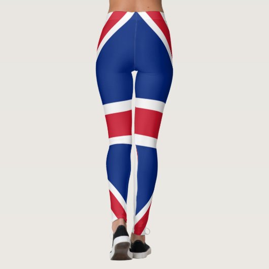 Britische Flaggen-britische coole Leggings (Rückseite)