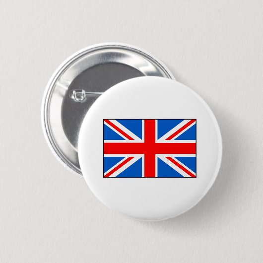 Britische Flaggen-T - Shirts und Geschenke Button (Vorne & Hinten)
