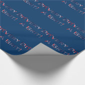 Britische Flaggenfarben "Every bit A Brit" - Patri Geschenkpapier (Ecke)