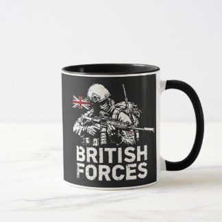 Britische Forces Tasse