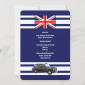 Britische Führerpartei unter britische Flagge Einladung (Vorderseite)
