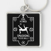Britische Fußballerinnen Schlüsselanhänger (Vorne)
