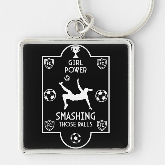 Britische Fußballerinnen Schlüsselanhänger (Vorne)