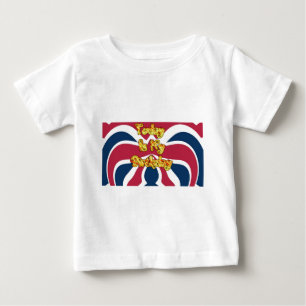 Britische Geburtstagsgeschenke Kunst drucken Baby T-shirt