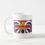 Britische Geburtstagsgeschenke Kunst drucken Kaffeetasse (Links)