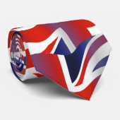 Britische gewellte Flaggen-Tapete Krawatte (Gerollt)