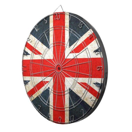 Britische Gewerkschaft Dartscheibe (Vorderseite rechts)