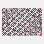 Britische Gewerkschaft Jack-Flagge Packpapier Blat Geschenkpapier Set (Vorderseite)