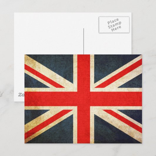 Britische Gewerkschaft Postkarte (Vorne/Hinten)